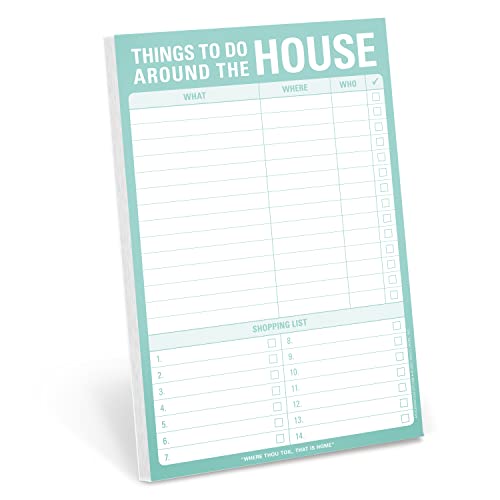 Knock Knock Things to Do Around the House Pad: Magnetic Pad