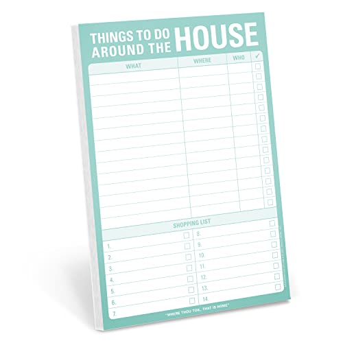 Knock Knock Things to Do Around the House Pad: Magnetic Pad Knock Knock Things to Do Around the House Pad: Magnetic Pad