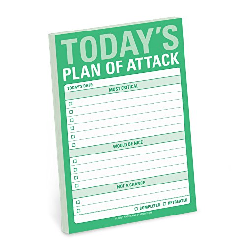 Knock Knock Today`s Plan of Attack Great Big Stickies von Knock Knock