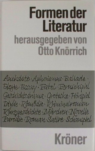 Formen der Literatur