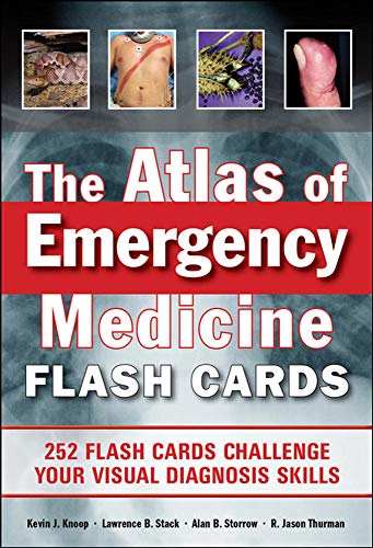 The Atlas of Emergency Medicine Flashcards: 264 Flashcards Sharpen Your Visual Diagnosis Skills von McGraw-Hill Education
