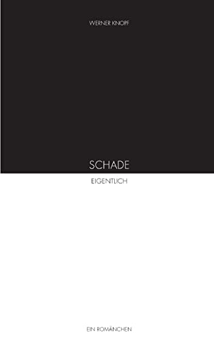Schade. Eigentlich.: Ein Romänchen