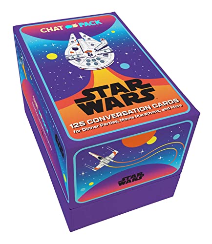 Star Wars: 125 Conversation Cards for Dinner Parties, Movie Marathons, and More: 125 Questions for Dinner Parties, Movie Marathons, and More (Chat Pack)