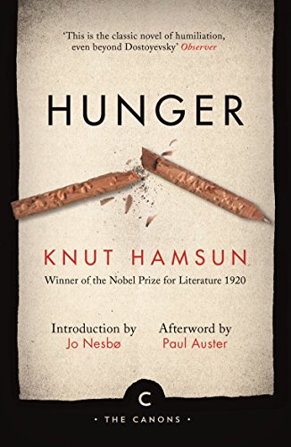Hunger, English edition: Knut Hamsun (Canons)