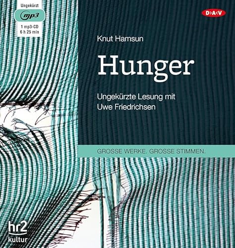 Hunger: Ungekürzte Lesung mit Uwe Friedrichsen (1 mp3-CD)
