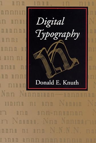 Digital Typography: Volume 78 (Csli Lecture Notes, Band 78)
