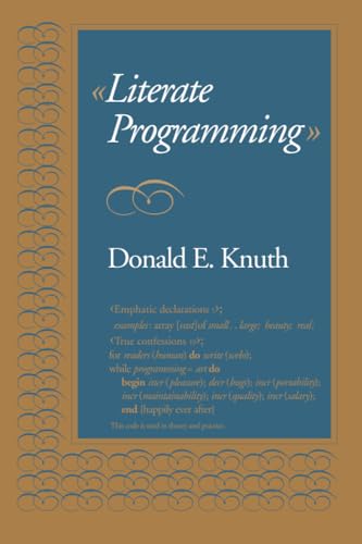 Literate Programming (Lecture Notes, Band 27)