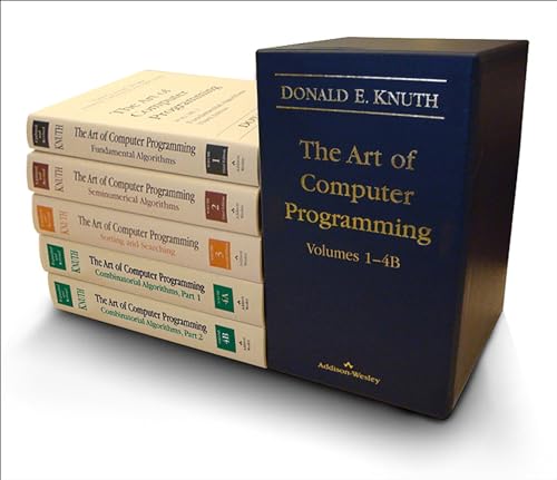 Art of Computer Programming, The, Volumes 1-4B, Boxed Set: Fundamental Algorithms / Seminumerical Algorithms / Sorting and Searching / Combinatorial ... Part 2 (Art of Computer Programming, 1-4) von Addison Wesley