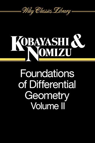 Foundations of Differential Geometry V2 (Wiley Classics Library) von Wiley