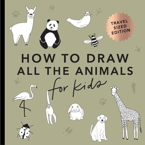 All the Animals: How to Draw Books for Kids with Dogs, Cats, Lions, Dolphins, and More (Mini) (Stocking Stuffers, Band 2)