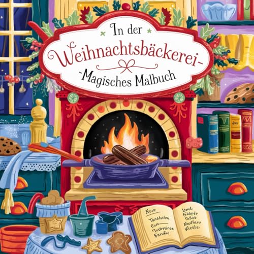 In der Weihnachtsbäckerei Magisches Malbuch von Independently published