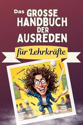 Das große Handbuch der Ausreden für Lehrkräfte - Das perfekte Geschenk für Erwachsene und Teenager für Weihnachten und Geburtstag von FlipFlop