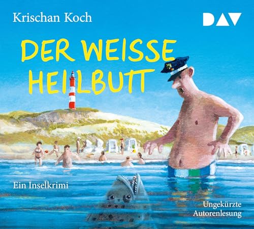 Der weiße Heilbutt. Ein Inselkrimi: Ungekürzte Autorenlesung mit Krischan Koch (5 CDs) (Thies Detlefsen & Nicole Stappenbek)