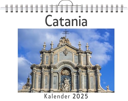 Catania - (Wandkalender 2025, Kalender DIN A4 quer, Monatskalender im Querformat mit Kalendarium, das perfekte Geschenk) von FlipFlop