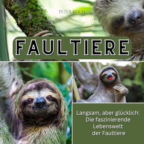 Faultiere: Langsam, aber glücklich: Die faszinierende Lebenswelt der Faultiere von 27 Amigos