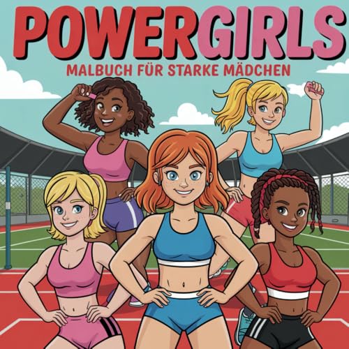 Powergirls - Malbuch für starke Mädchen von Independently published
