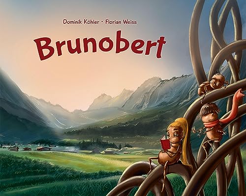 BRUNOBERT: Zurück nach Hause: Drei Floh-Kinder auf einer wilden Abenteuerreise durch Haare, Fell und Federn. Ein lustiges Kinderbuch ab 5 mit einer Reimgeschichte über Mut & Zusammenhalt