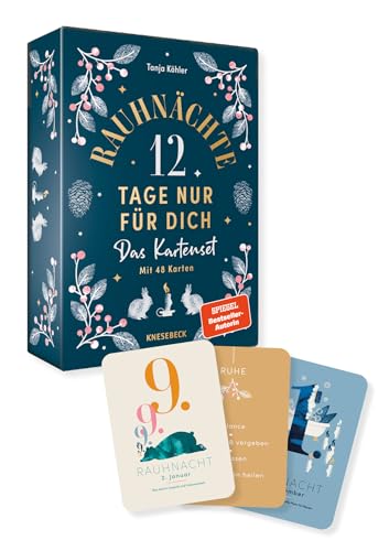 Rauhnächte - 12 Tage nur für dich - Das Kartenset: Mit 48 Karten Klarheit schaffen, loslassen und Neues wagen von Knesebeck