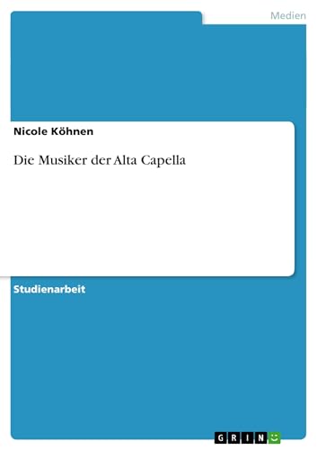 Die Musiker der Alta Capella
