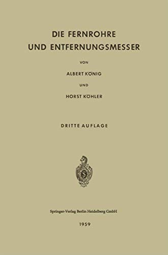 Die Fernrohre und Entfernungsmesser von Springer