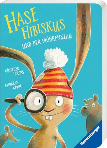 Hase Hibiskus und der Möhrenklau - Kinderbuch ab 3 Jahren, Pappbilderbuch, Bilderbuch Hase Hibiskus und der Möhrenklau - Kinderbuch ab 3 Jahren, Pappbilderbuch, Bilderbuch