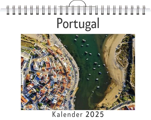 Portugal - (Wandkalender 2025, Kalender DIN A4 quer, Monatskalender im Querformat mit Kalendarium, das perfekte Geschenk) von FlipFlop