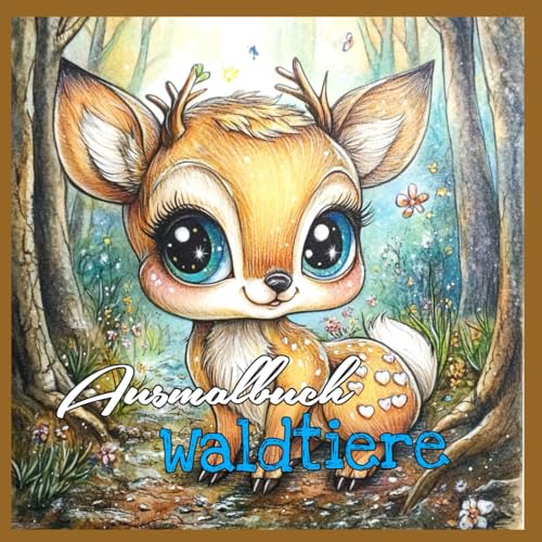 Zauberhafte Waldbewohner (Malbücher für Kinder, Band 2) von Independently published