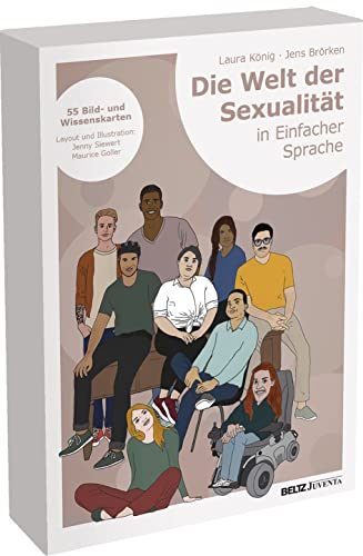 Die Welt der Sexualität: 55 Bild- und Wissenskarten in Einfacher Sprache