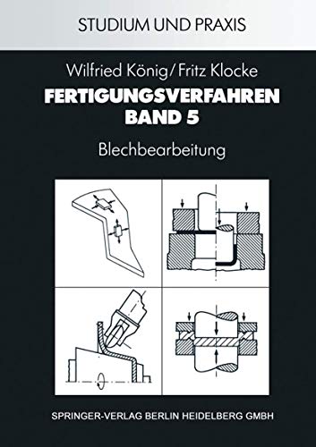 Fertigungsverfahren: Blechbearbeitung (VDI-Buch) von Springer