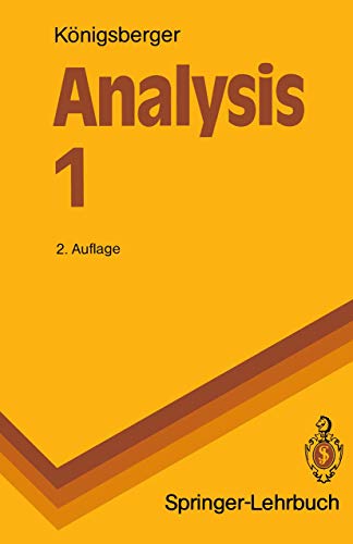 Analysis 1 (Springer-Lehrbuch)