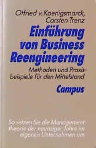 Einführung von Business Reengineering: Methoden und Praxisbeispiele für den Mittelstand von Campus Verlag