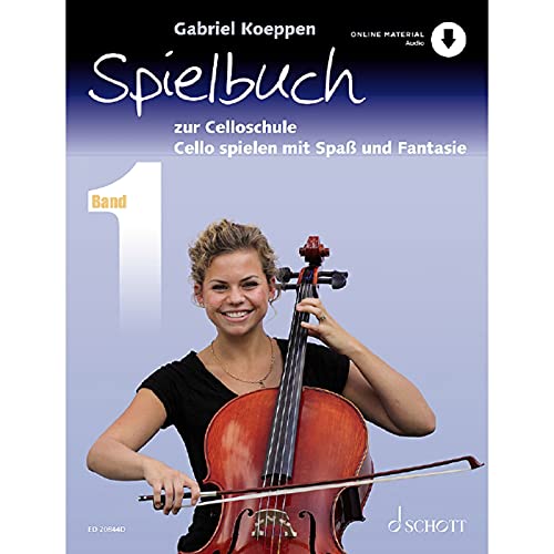 Celloschule 1. Spielbuch: Cello spielen mit Spaß und Fantasie. 1-3 Violoncelli, teilweise mit Klavier
