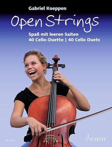 Open Strings: Spaß mit leeren Saiten. 2 Violoncelli. Spielbuch.