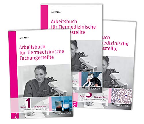 Arbeitsbücher für Tiermedizinische Fachangestellte SET: Band 1-3 im Set