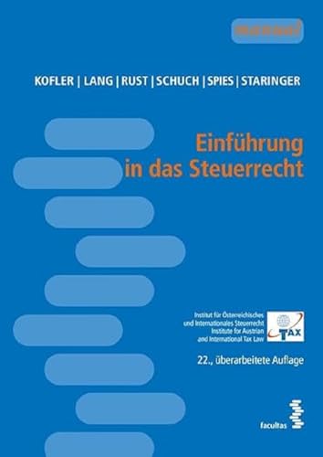 Einführung in das Steuerrecht von facultas