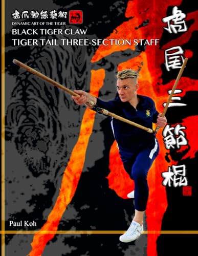Tiger Tail Three-Section Staff