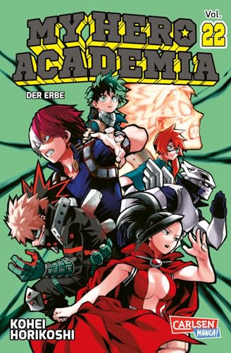 My Hero Academia 22: Abenteuer und Action in der Superheldenschule | Mit Glow-in-the-Dark-Effekt auf dem Cover – nur in der 1. Auflage! von CARLSEN MANGA