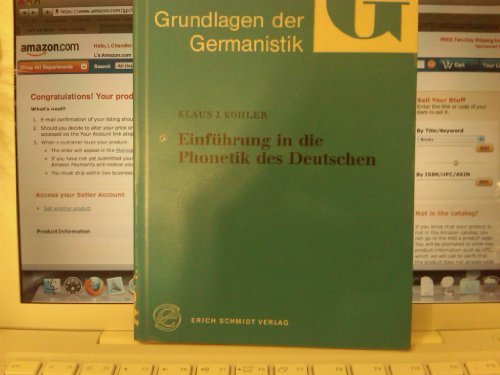 Einführung in die Phonetik des Deutschen (Grundlagen der Germanistik, Band 20)