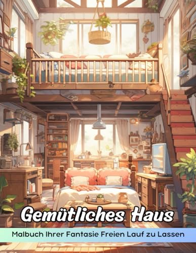 Gemütliches Haus Malbuch: Malvorlage „Gemütliches Haus“, Gemütliche Wohnungen Zum Kreativen Ausmalen Gemütliches Haus Malbuch: Malvorlage „Gemütliches Haus“, Gemütliche Wohnungen Zum Kreativen Ausmalen von Independently published