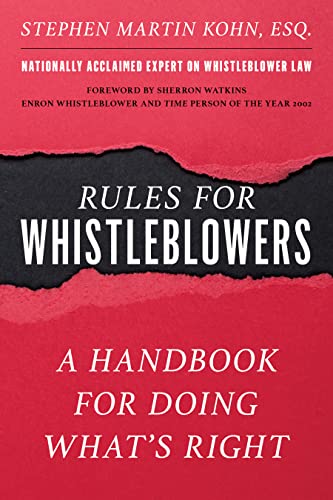 Rules for Whistleblowers: A Handbook for Doing What's Right von Lyons Press