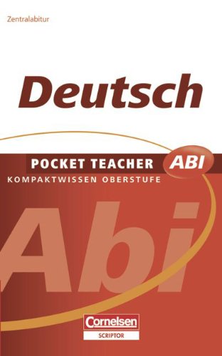 Pocket Teacher Abi - Sekundarstufe II: Deutsch