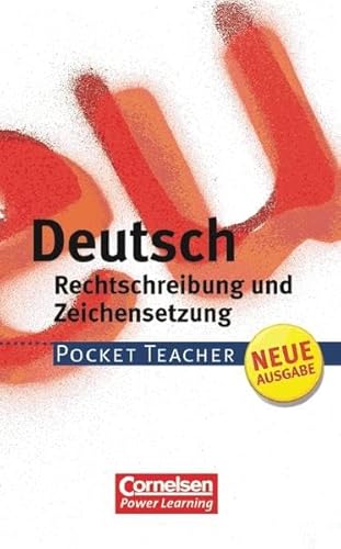 Pocket Teacher. Sekundarstufe I (mit Umschlagklappen) / Deutsch: Rechtschreibung und Zeichensetzung