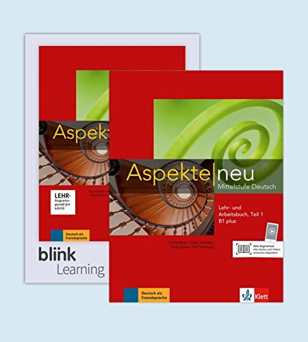 Aspekte neu B1 plus - Teil 1 - Media Bundle BlinkLearning: Mittelstufe Deutsch. Lehr- und Arbeitsbuch mit Audios inklusive Lizenzcode BlinkLearning ... Teil 1 (Aspekte neu: Mittelstufe Deutsch)