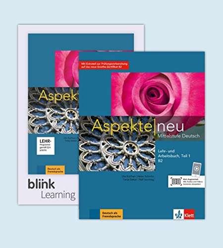 Aspekte neu B2 - Teil 1 - Media Bundle BlinkLearning: Mittelstufe Deutsch. Lehr- und Arbeitsbuch mit Audios inklusive Lizenzcode BlinkLearning (14 Monate) Teil 1 (Aspekte neu: Mittelstufe Deutsch)
