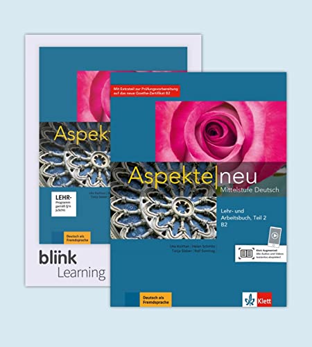 Aspekte neu B2 - Teil 2 - Media Bundle BlinkLearning: Mittelstufe Deutsch. Lehr- und Arbeitsbuch mit Audios inklusive Lizenzcode BlinkLearning (14 Monate) Teil 2 (Aspekte neu: Mittelstufe Deutsch)