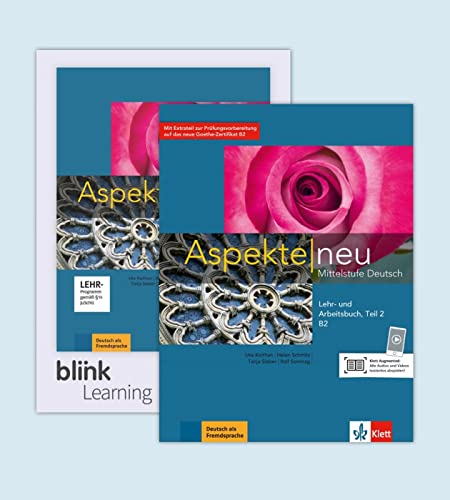 Aspekte neu B2 - Teil 2 - Media Bundle BlinkLearning: Mittelstufe Deutsch. Lehr- und Arbeitsbuch mit Audios inklusive Lizenzcode BlinkLearning (14 Monate) Teil 2 (Aspekte neu: Mittelstufe Deutsch)