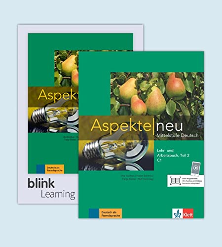 Aspekte neu C1 - Teil 2 - Media Bundle BlinkLearning: Mittelstufe Deutsch. Lehr- und Arbeitsbuch mit Audios inklusive Lizenzcode BlinkLearning (14 Monate) Teil 2 (Aspekte neu: Mittelstufe Deutsch)