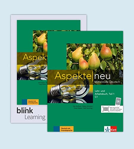 Aspekte neu C1 - Teil 1 - Media Bundle BlinkLearning: Mittelstufe Deutsch. Lehr- und Arbeitsbuch mit Audios inklusive Lizenzcode BlinkLearning (14 Monate) Teil 1 (Aspekte neu: Mittelstufe Deutsch)