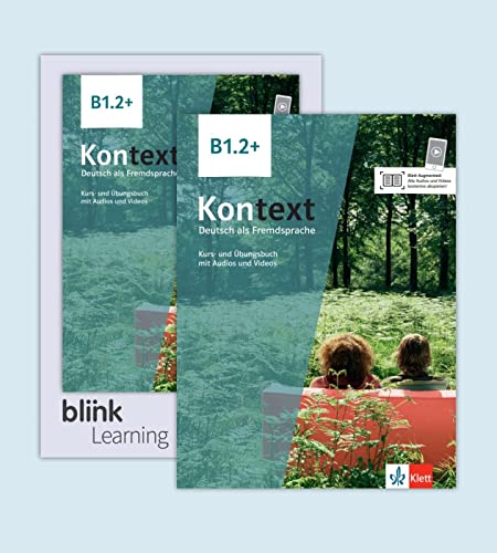 Kontext B1.2+ - Media Bundle BlinkLearning: Deutsch als Fremdsprache. Kurs- und Übungsbuch mit Audios/Videos inklusive Lizenzcode BlinkLearning (14 Monate) von KLETT ALEMAN