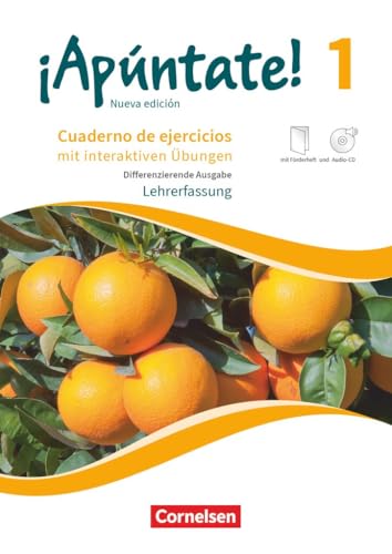 ¡Apúntate!|NULL|Spanisch als 2. Fremdsprache - Ausgabe 2016|Band 1|Differenzierende Ausgabe|NULL|Cuaderno de ejercicios mit interaktiven Übungen ... Förderheft, Audio-CD und Audios online ¡Apúntate!|NULL|Spanisch als 2. Fremdsprache - Ausgabe 2016|Band 1|Differenzierende Ausgabe|NULL|Cuaderno de ejercicios mit interaktiven Übungen ... Förderheft, Audio-CD und Audios online von Cornelsen Verlag